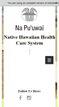 Mobile Screenshot of napuuwai.org